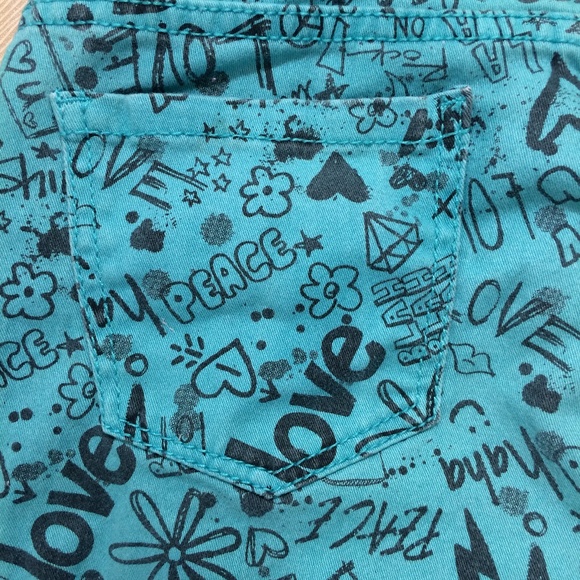 14 girls TOTAL GIRL graphic Shorts (077) - Picture 2 of 5